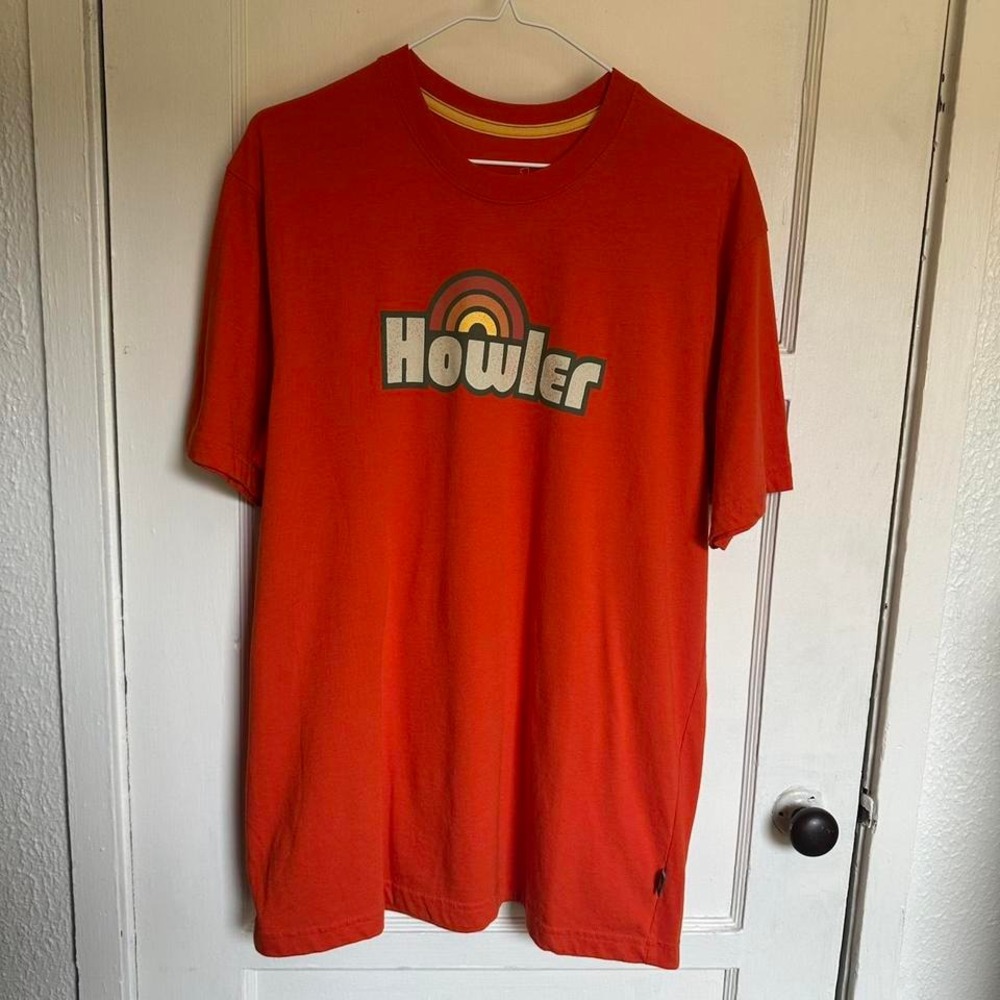 Howler Brothers orange‎ graphic tee